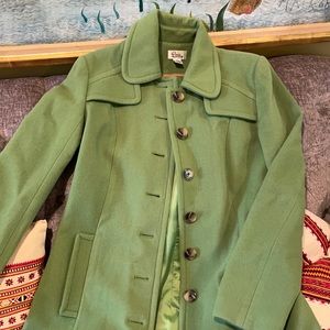 Lilly Pulitzer 100% Wool Pea Coat